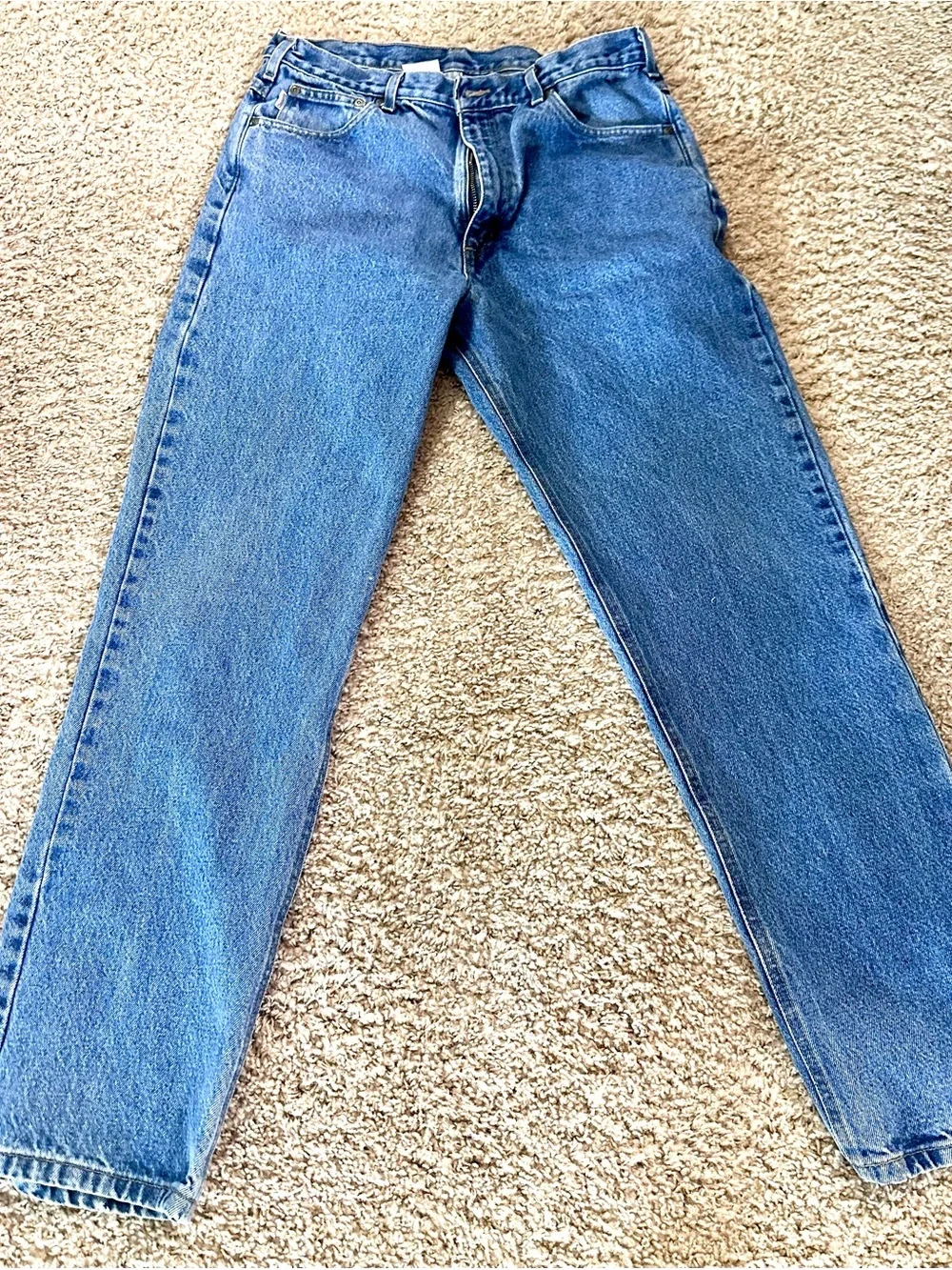 Carhartt Men's Blue Relaxed Jeans